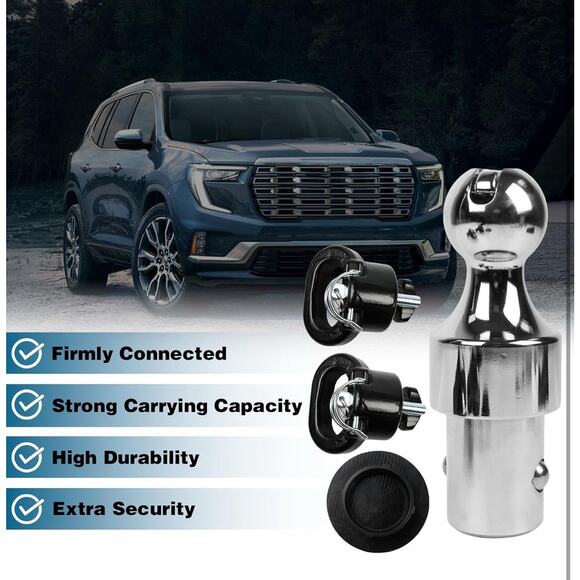 60638 Gooseneck Hitch Kit 2-5/16” Ball & Chains for Ram 2500/3500 13–23 - Picture 3 of 7